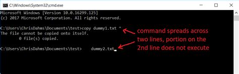 Next,<b> right-click the title bar of Command Prompt,</b> and select Properties from the menu list. . Paste multiline command into cmd
